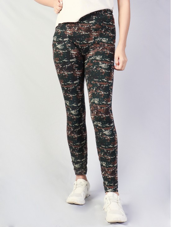 High Waist Denim Style Stretchy Legging (Fleece Lined)